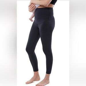 👩🏻‍🍼🍼BLANQI MATERNITY POSTPARTUM & NURSING SUPPORT BLACK LEGGINGS SIZE S🍼